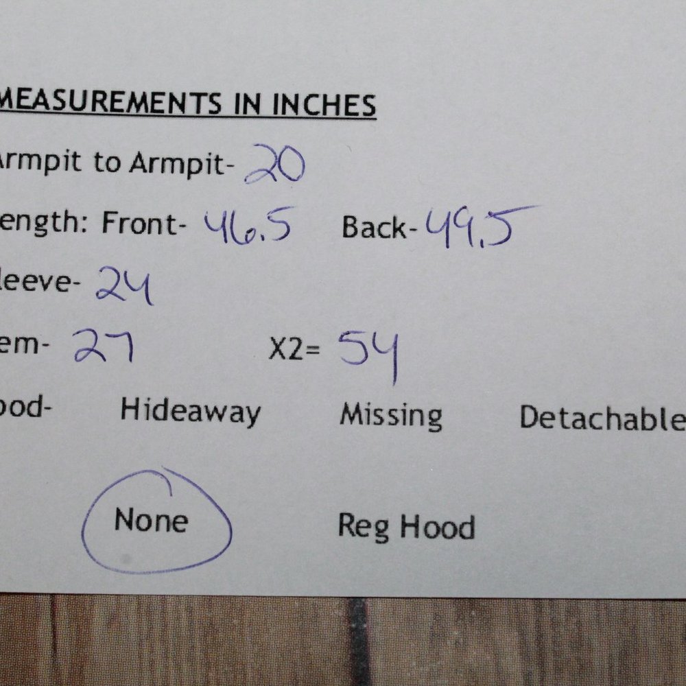 Andrea Collection Black Collared Long Lambswool Buttons Long Coat Jacket Size 8 - Picture 8 of 8